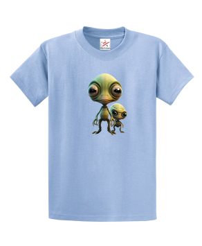  Friendly Alien Species Unisex Kids And Adults T-Shirt